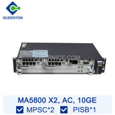 Huawei MA5800-X2 OLT AC (19 pulgadas) 2 ranuras equipadas con 2*MPSC 1*PISB